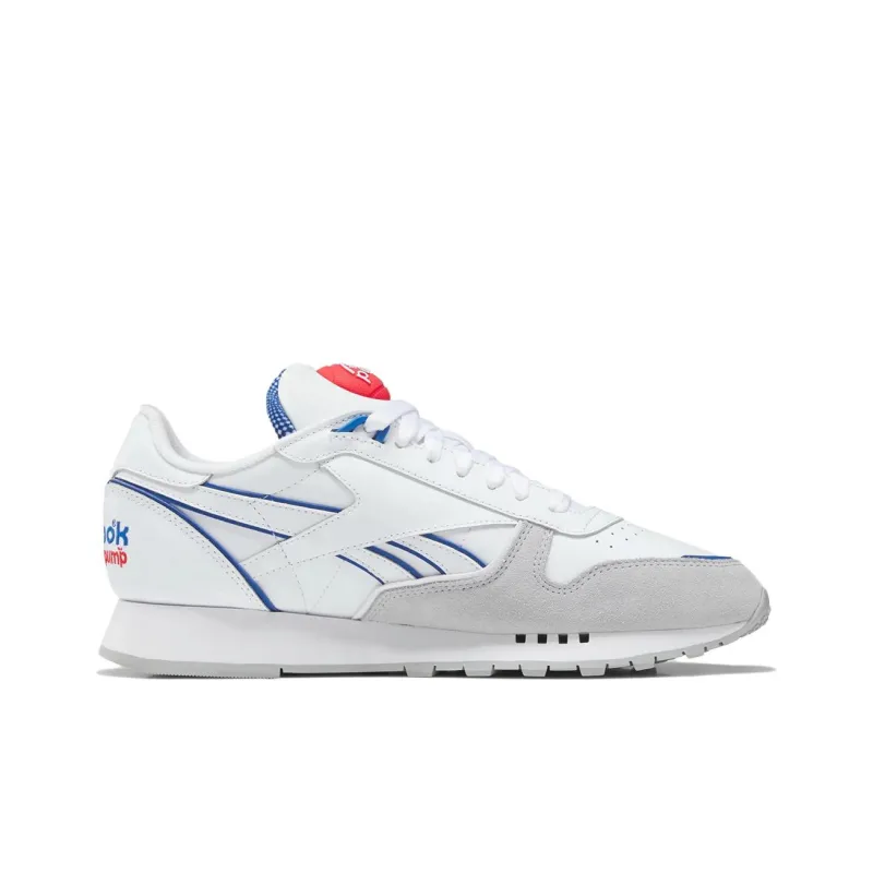 Reebok Classic Leather The Pump White Vector Blue-1