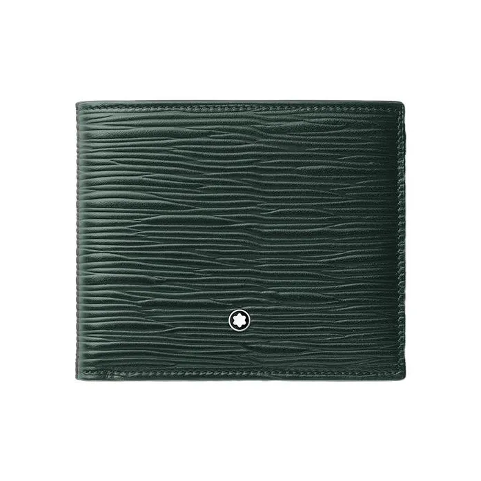 MONTBLANC Cow Leather Wallet Men's British Green-0