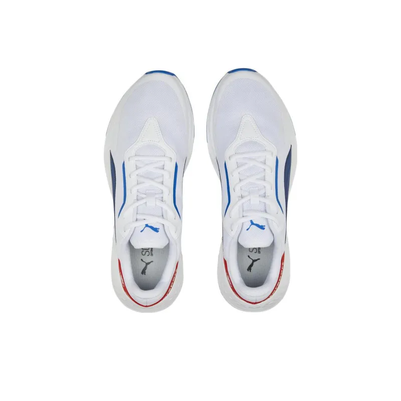 PUMA BMW M Motorsport Bmw Mms Tiburion Logo Anti-Slip Wear-Resistant Low-Top Sports Casual Shoes Men's White Blue Red-2