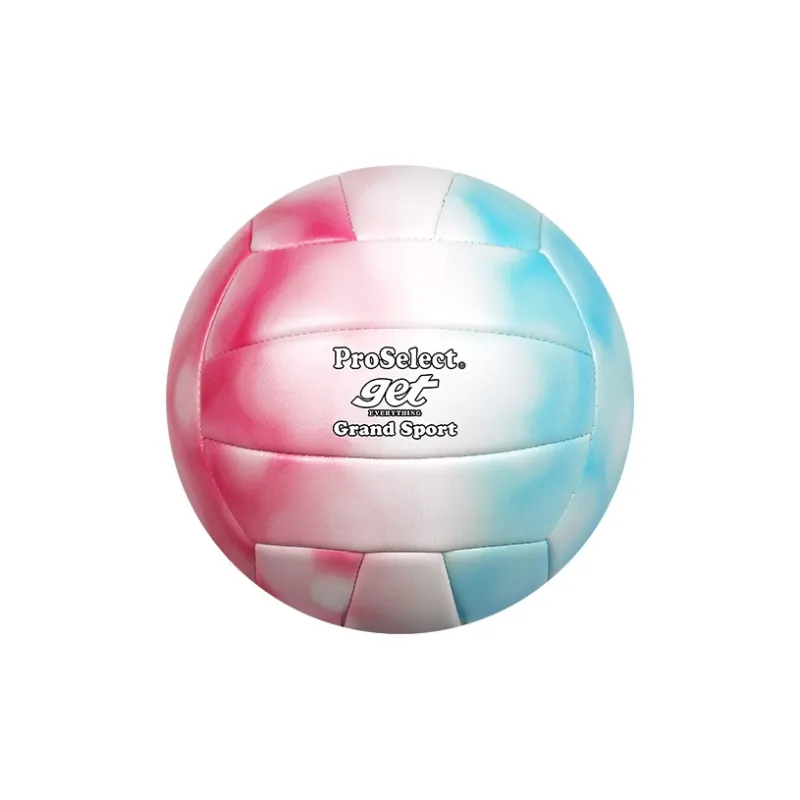 ProSelect PU Size 5 Volleyball Unisex Pink Blue Gradient-1