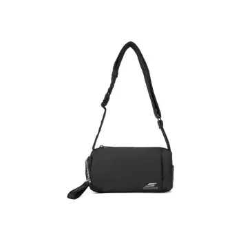 Skechers Fabric Toast Bag Crossbody Bag Shoulder Bag Unisex Black