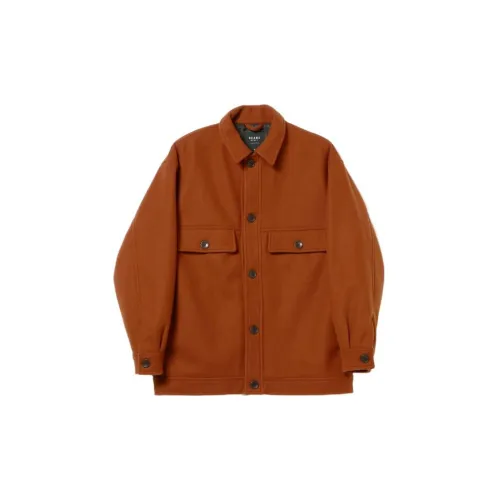 Beams Jackets Men Orange