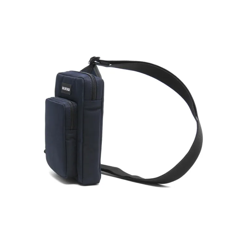 Balenciaga Explorer Nylon Crossbody Bag Shoulder Bag Men's Dark Blue-1