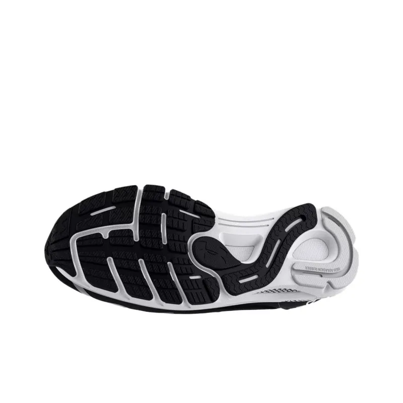 Under Armour Hovr Sonic 6 2E Wide 'Black White'-4