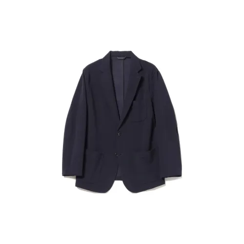 Beams Business Suits Men Navy