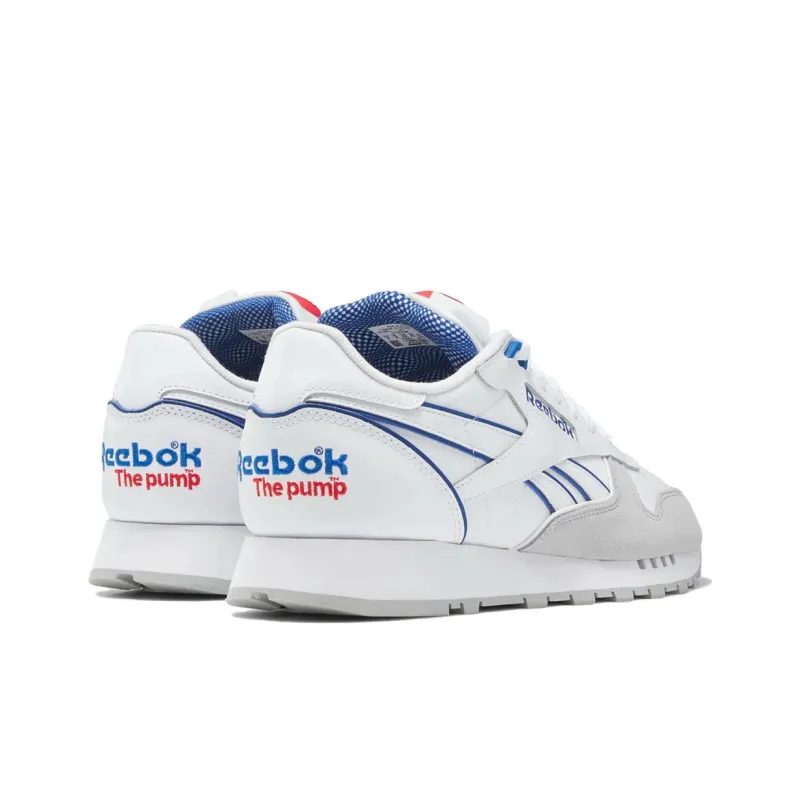 Reebok Classic Leather The Pump White Vector Blue-2
