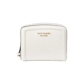 Kate Spade Leather Coin Purses Wallets Women's Milk White