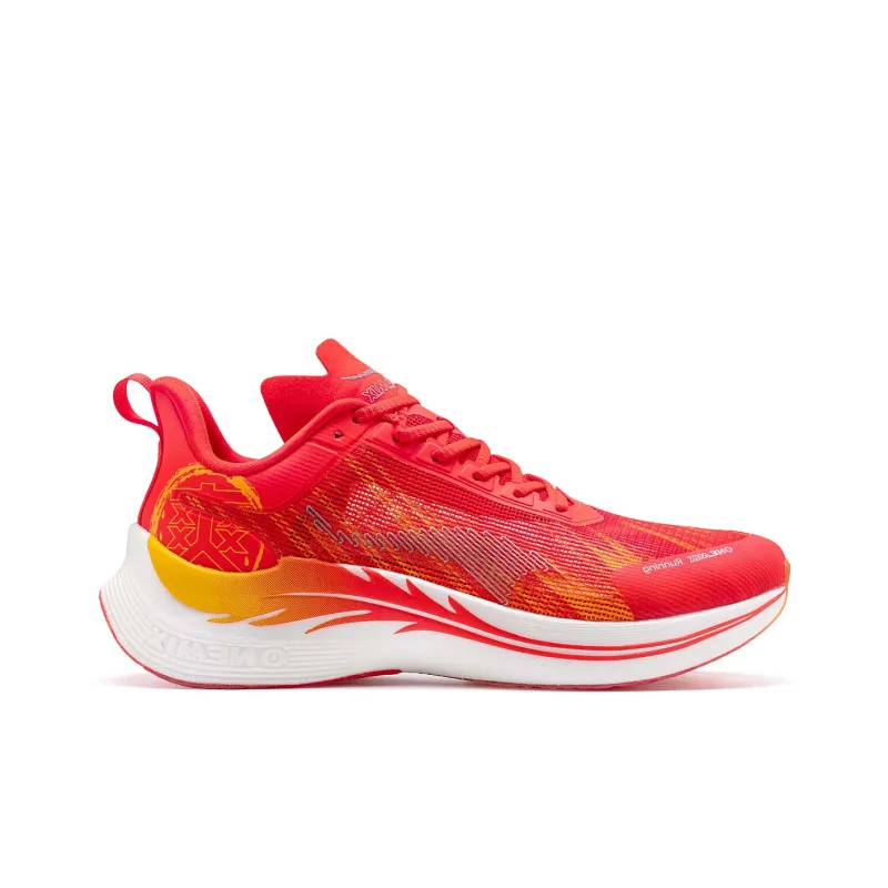 ONEMIX Yi Shuang Body Measurement Professional Racing Running Shoes Unisex Afterglow Red-2