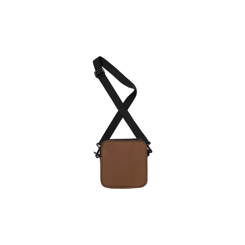 Carhartt WIP Polyester Crossbody Bag, Shoulder Bag Trumpets Men's Brown-4
