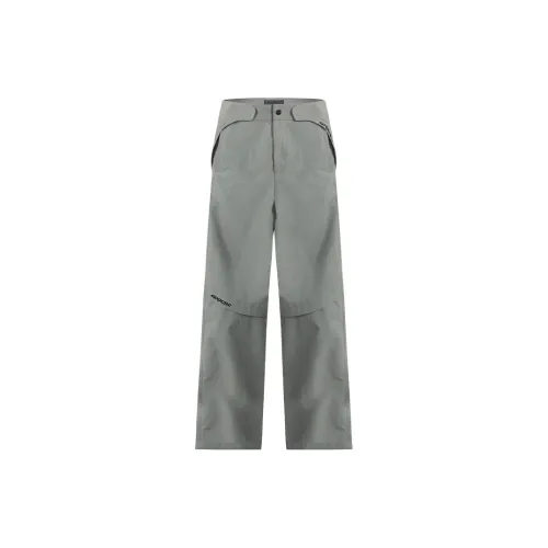 49PERCENT.CO Casual Pants Unisex Light Gray