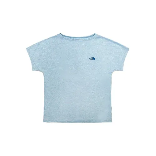 THE NORTH FACE Camping T-Shirts Women's Blue