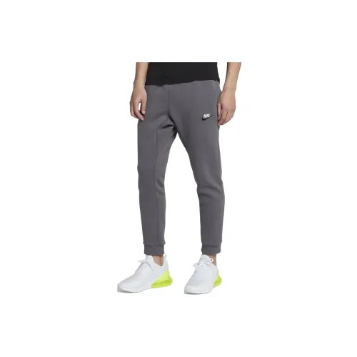 Nike Knitted Sweatpants Men Dark Gray