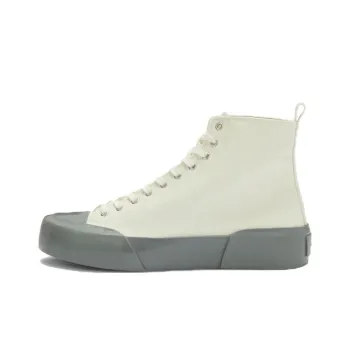 JIL SANDER Canvas High-top Sneakers