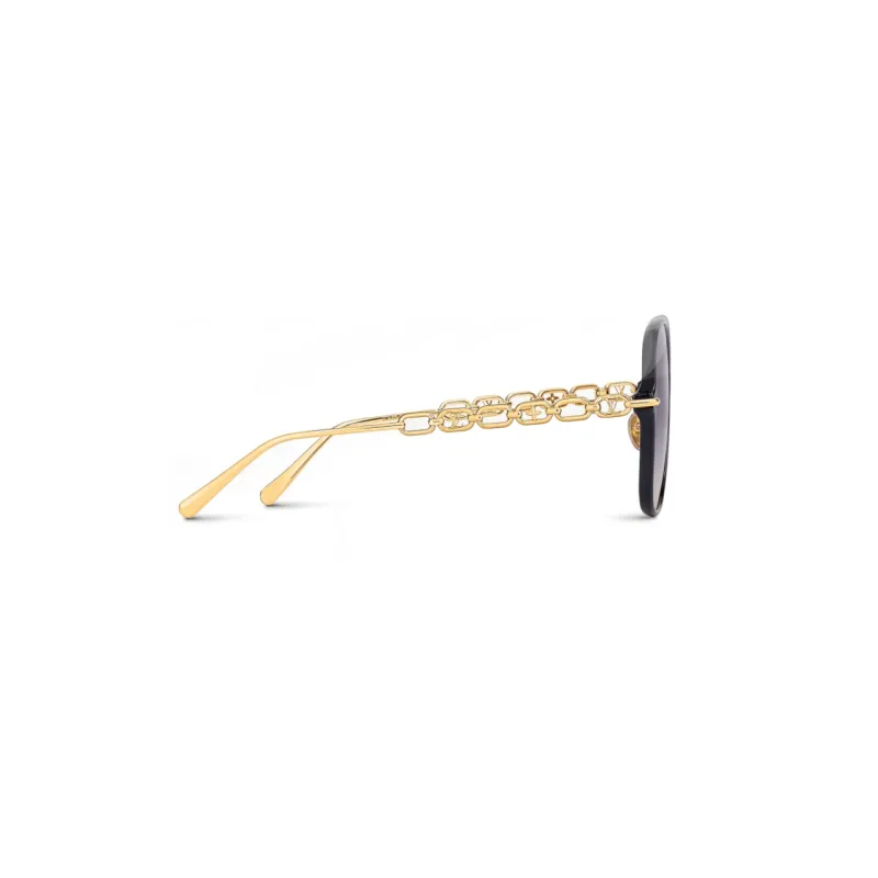 LOUIS VUITTON My LV Chain Sunglasses Women's Black-2
