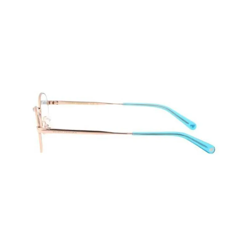 CHIARA FERRAGNI Round frame Metal Glasses-3