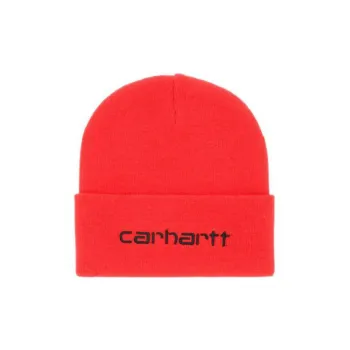 Carhartt WIP Script Logo Embroidered Knitted Beanie
