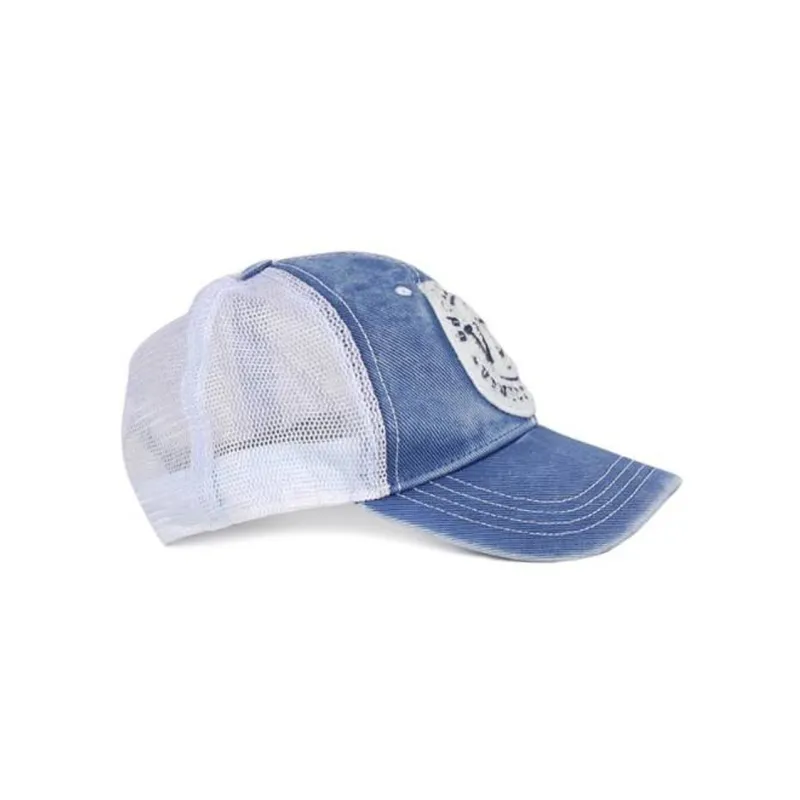 Golden Goose Baseball Caps Men White/Blue-2