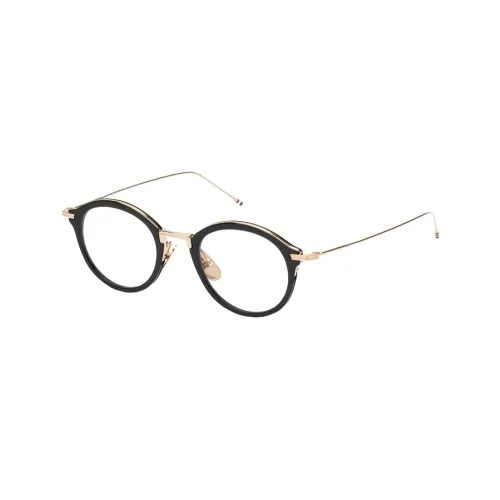 THOM BROWNE Eyeglass Frames Men Black/Gold