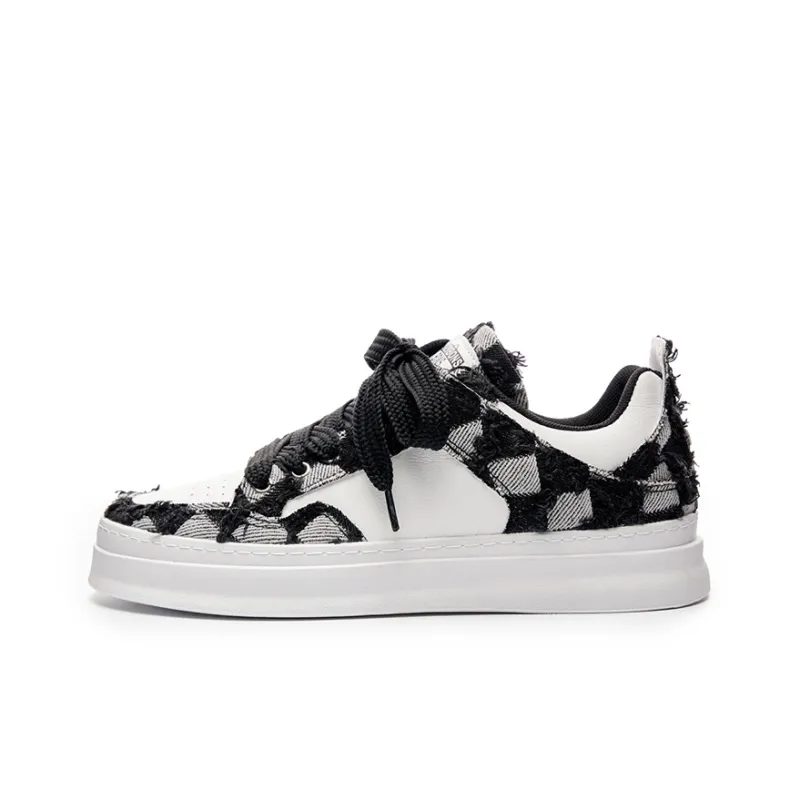LAZY BONS Slip Resistant, Abrasion Resistant, Lightweight, Height Increasing Low Top Skateboard Shoes Unisex-0