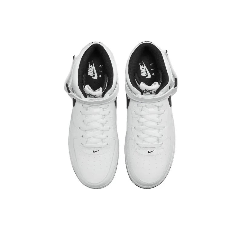 Nike Air Force 1 Mid White Black 2023-3