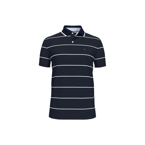 Tommy Hilfiger Polo Shirts Men Navy Blue