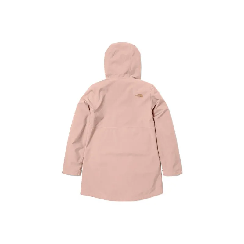 THE NORTH FACE City Outdoor Collection Water Resistant Windproof Breathable Windbreaker Jacket Women's Pink-1