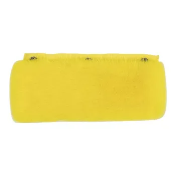 OFF-WHITE Fur Handle Cover Top Handle Bag 'Yellow'