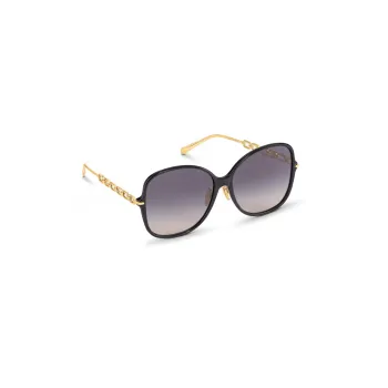 LOUIS VUITTON Sunglasses Women's Black