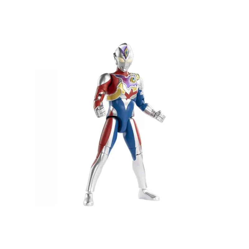 BANDAI With Speaker Ultra Posable Collection Hero Toy Ultraman Decker Shiny Edition Action Figures-2