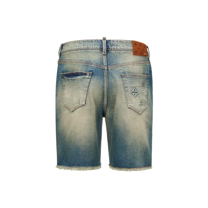 23R+ Denim Shorts Men Blue-1