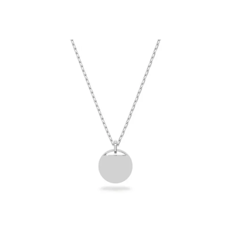 Swarovski Sublima Artificial Crystal Necklaces Unisex Blue-2