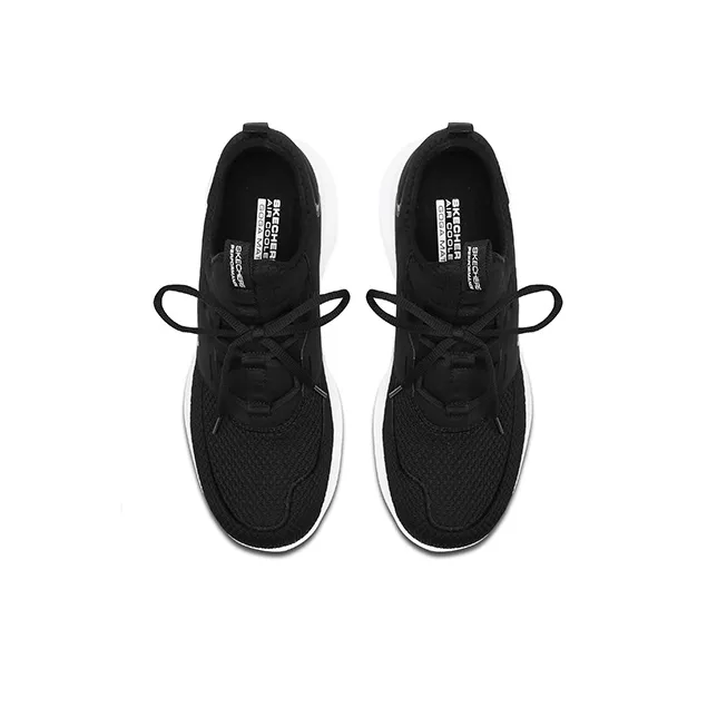Skechers Go Run Mojo Cushioned Wear-Resistant Breathable Low-Top Casual Shoes Men's Black White-2