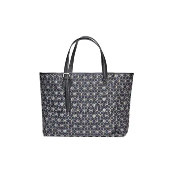 LI NING 1990 Fabric Tote Bag Shopping Bag Shoulder Bag Handbag Regular Unisex Black