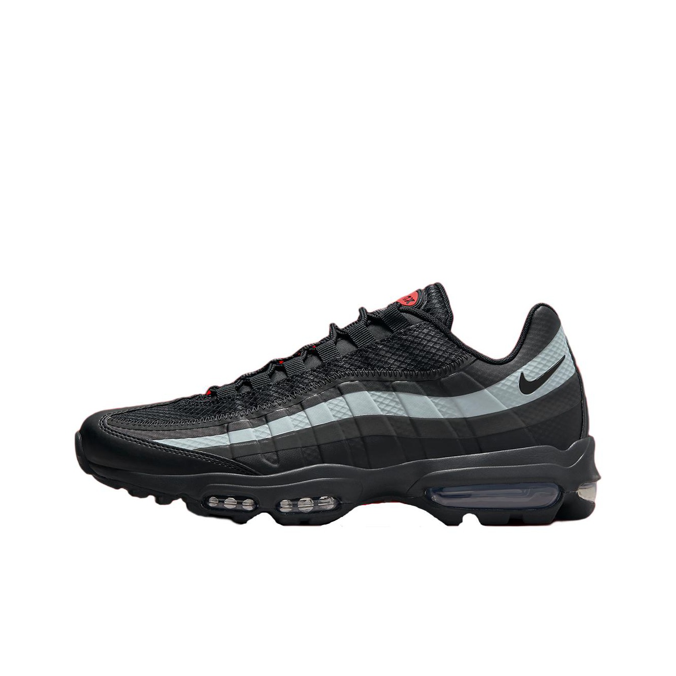 air max 95 iron grey university red