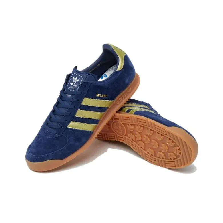 Adidas Milano Og Size? Exclusive Navy Gold-3