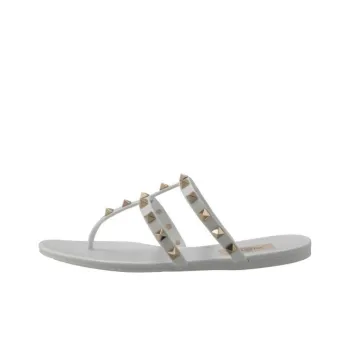 Valentino Slip Resistant Flip Flops Women's White