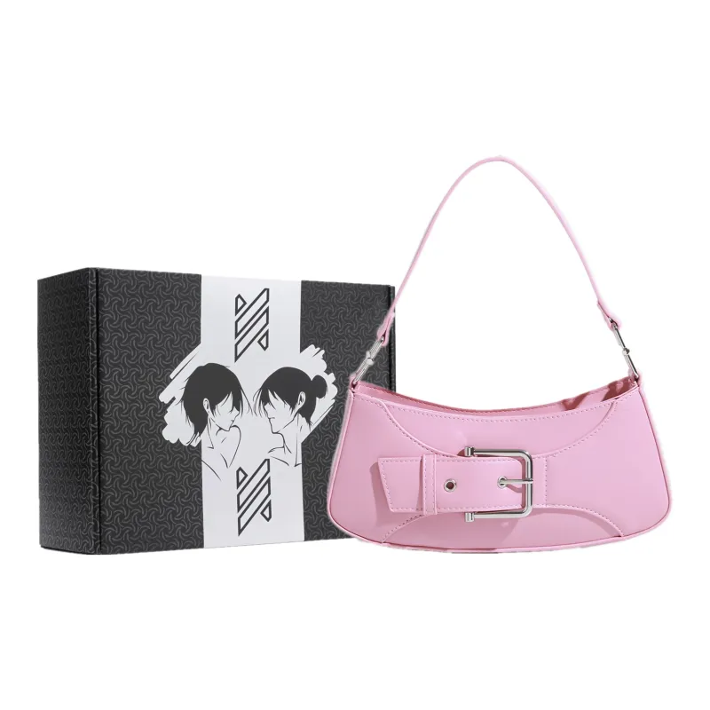 NOMK PU Crossbody Bag, Shoulder Bag, Baguette Bag, Small Square Bag, Handbag, Shoulder Bag Regular Women's Multicolor-17