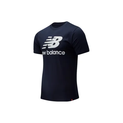 New Balance Essentials T-Shirts Men Purple