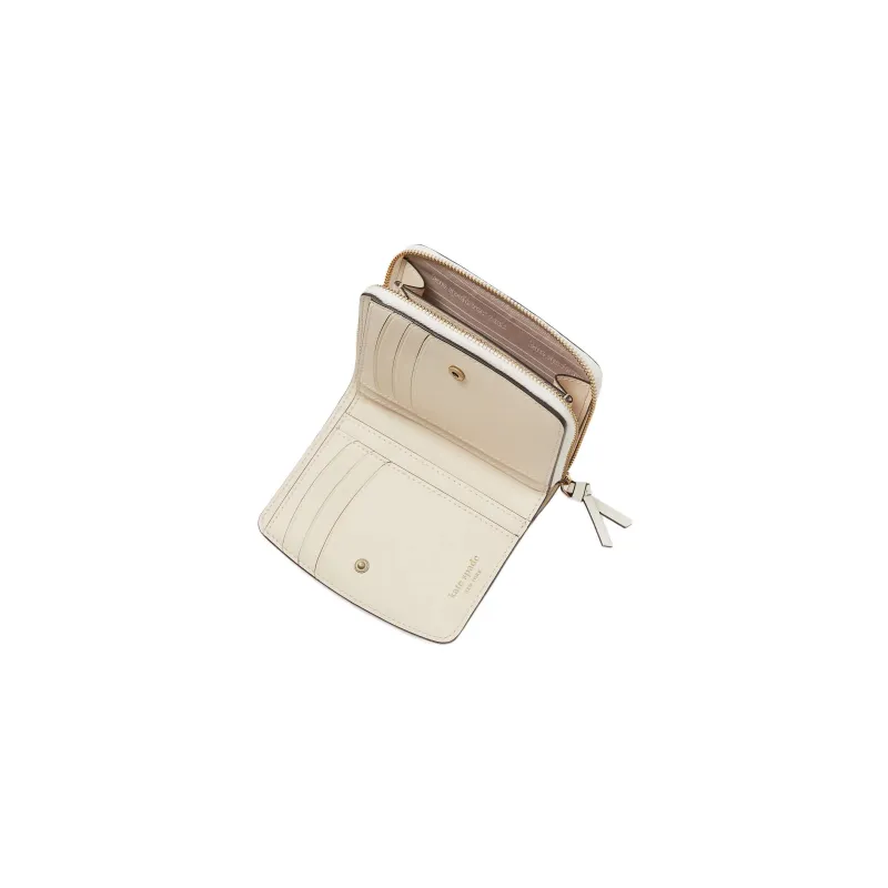 Kate Spade Leather Coin Purses Wallets Women's Milk White-1