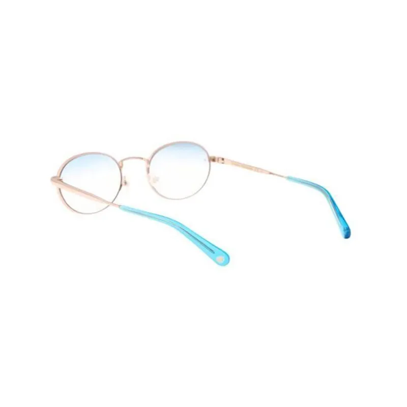 CHIARA FERRAGNI Round frame Metal Glasses-2