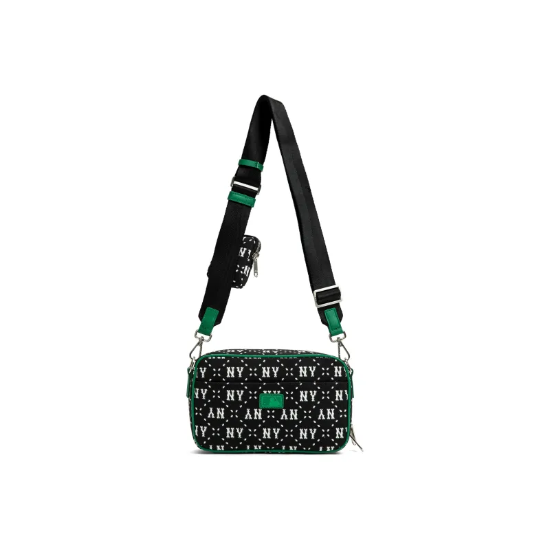 MLB Monogram Collection Crossbody Bags Black-1