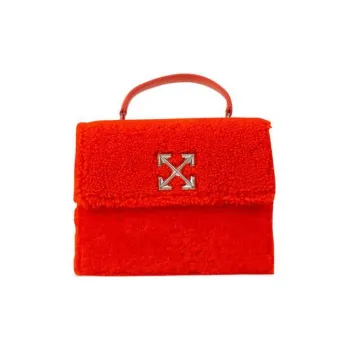 OFF WHITE 2.8 Jitney Bag Furry Orange