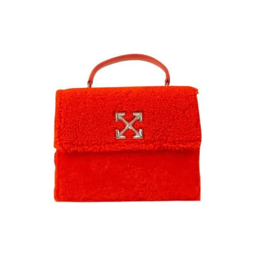OFF WHITE 2.8 Jitney Bag Furry Orange