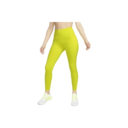 Nike Sports Pants Women's Neon Yellow