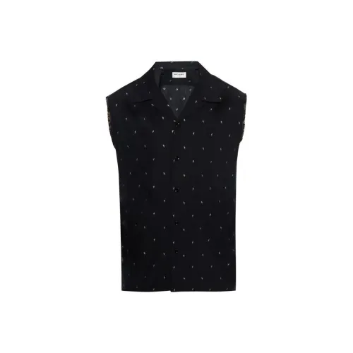 SAINT LAURENT Shirts Men Black