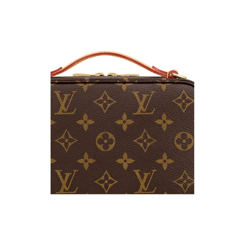 LOUIS VUITTON Utility Crossbody Monogram Brown-6
