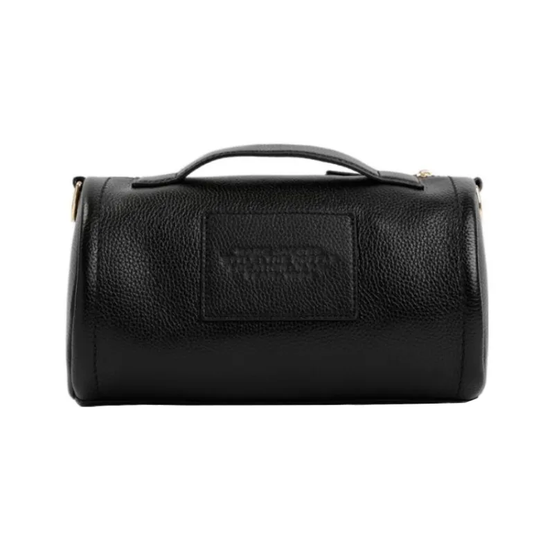 MARC JACOBS The Leather Duffle Bag Black-2