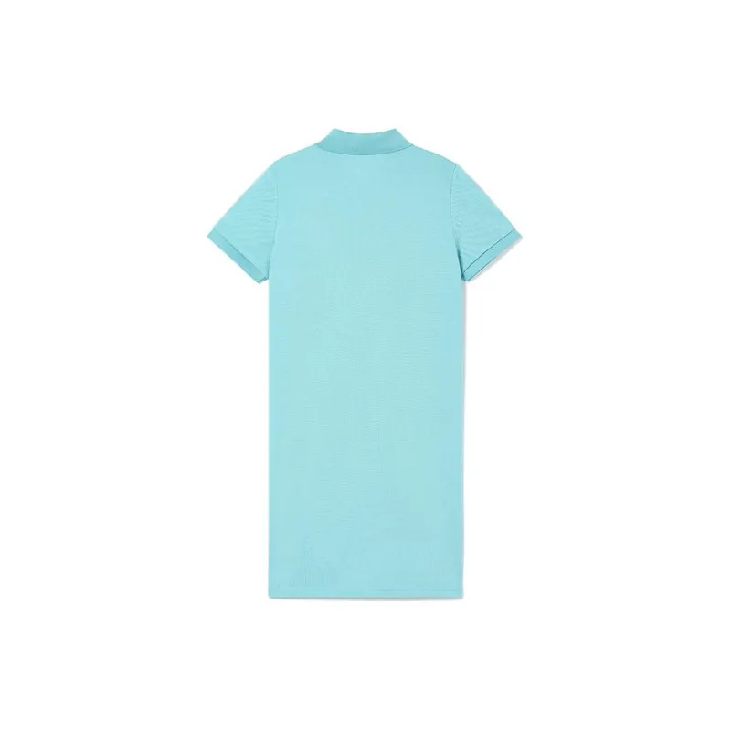 LACOSTE Short Sleeved Dress Women's Tide Blue-1