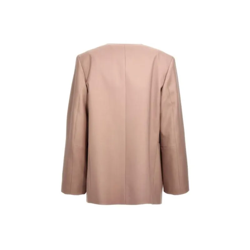 JIL SANDER Straight Hem Tailored Jacket-1