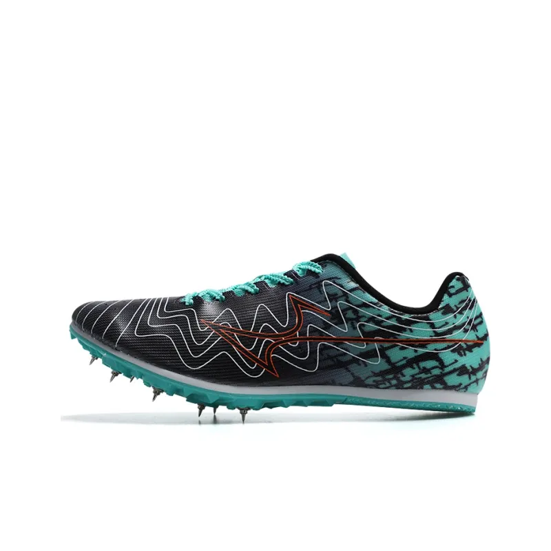 HEALTH Cushioned Slip Resistant Low Top Running Shoes Unisex Black Cyan-0